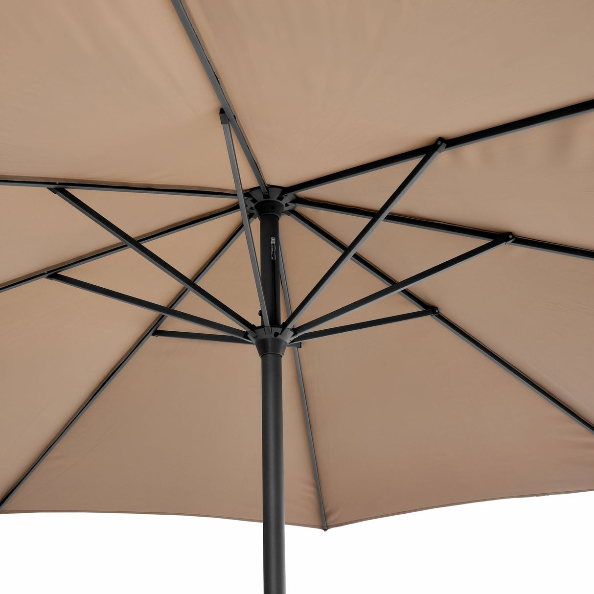 3.5m Round Centre Pole Parasol – Weather-Resistant Garden & Patio Shade with Easy Tilt and Durable Aluminium Frame
